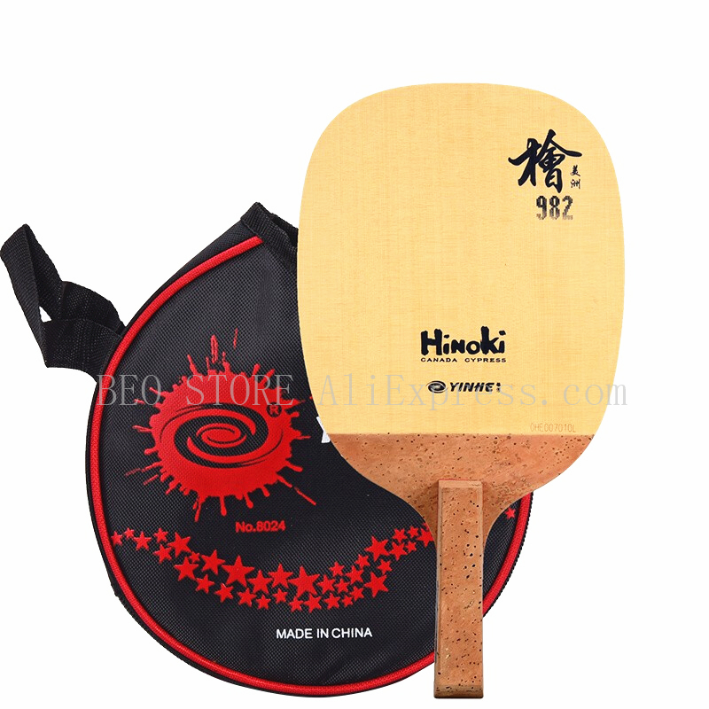 Table Tennis In Chinese - YINHE 982 Giapponese Penhold JS Hinoki