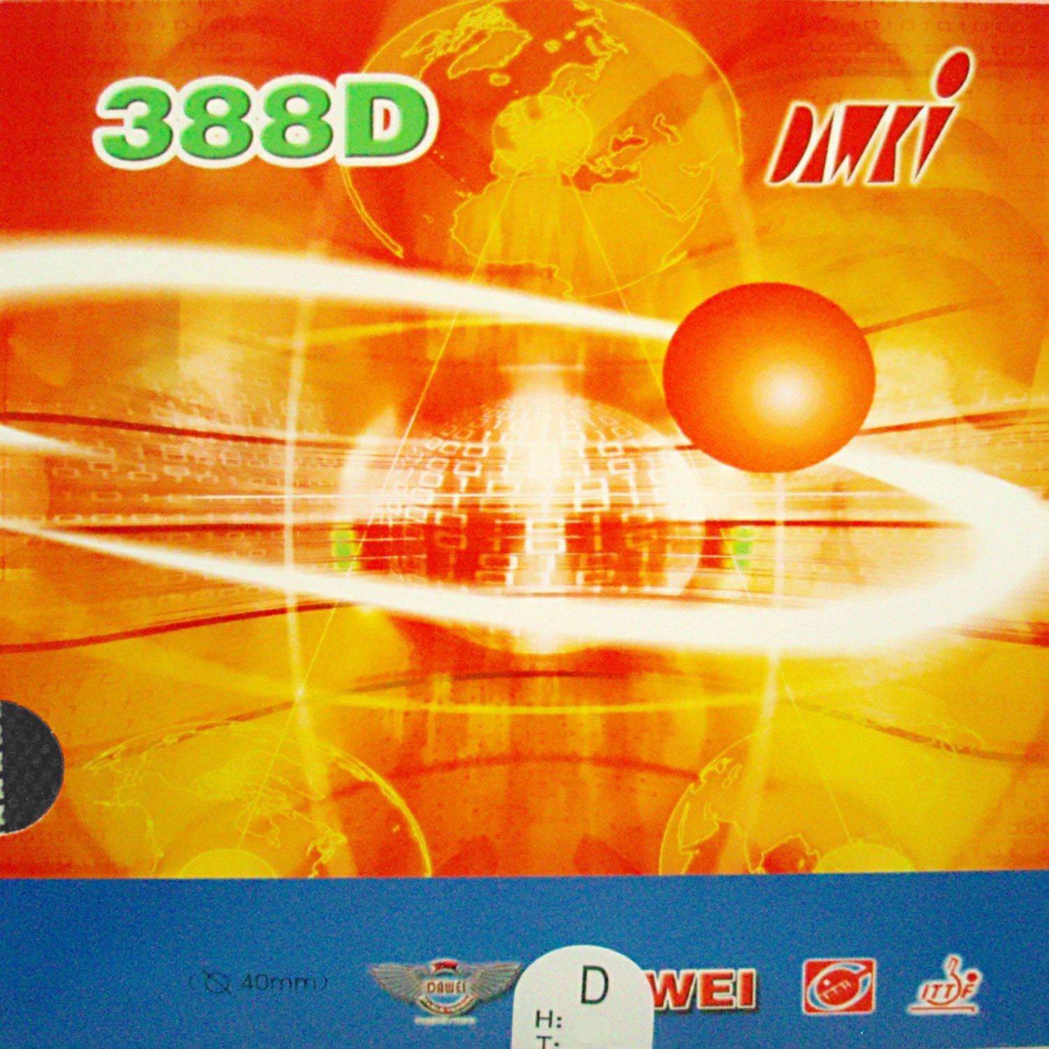 Table Tennis Defense - Gomma da ping pong originale Dawei