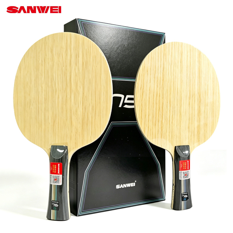 Table Tennis Eleven - SANWEI 75R 75G Racchetta da Ping
