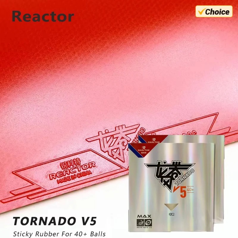Table Tennis Market - REACTOR Tornado V5 Gomma per Ping