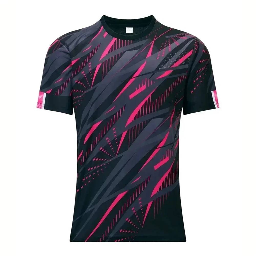 Table Tennis Jersey Butterfly - T-shirt sportiva da uomo stampata in