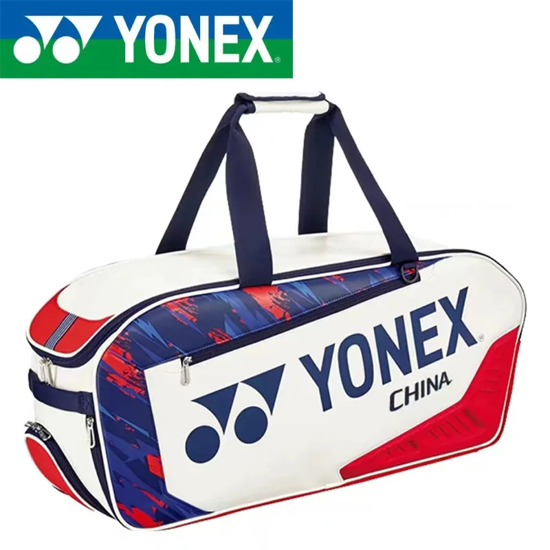 Table Tennis Yonex - YONEX Nuova Borsa Rettangolare in Pelle