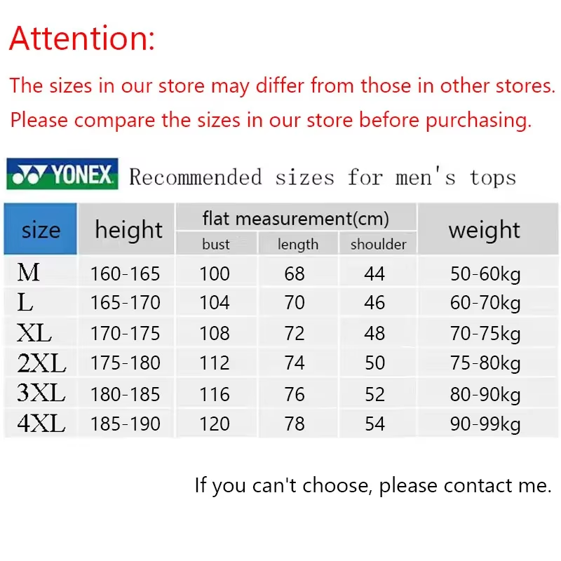 Completo da badminton YONEX, m - Table Tennis Yonex recensione e prezzo