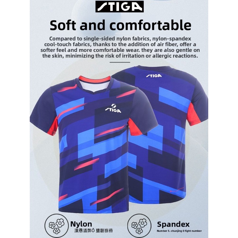Maglia da ping pong Stika da u - Xu Xin Table Tennis recensione e prezzo